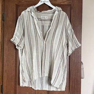 Abercrombie & Fitch men’s linen button down